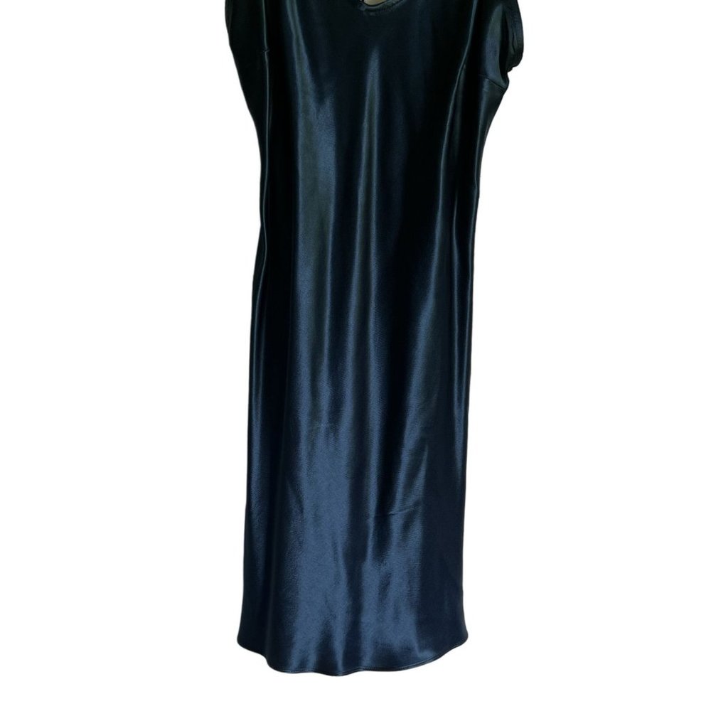Francesca Caretti Vintage Womens Sapphire Blue Nightie Slip Dress 4 Fairycore - Picture 3 of 7